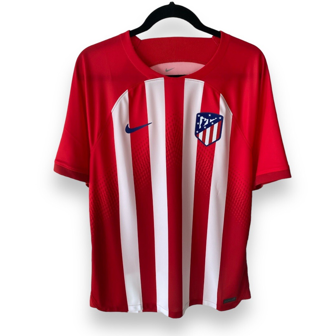 01's NIKE × Atletico de Madrid Game SH Nike Atletico Madrid Saúl Ñíguez Away Jersey w/ La Liga