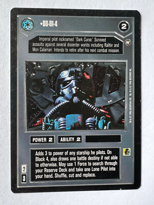 Star Wars CCG   DS-61-4 A New Hope RARE SWCCG