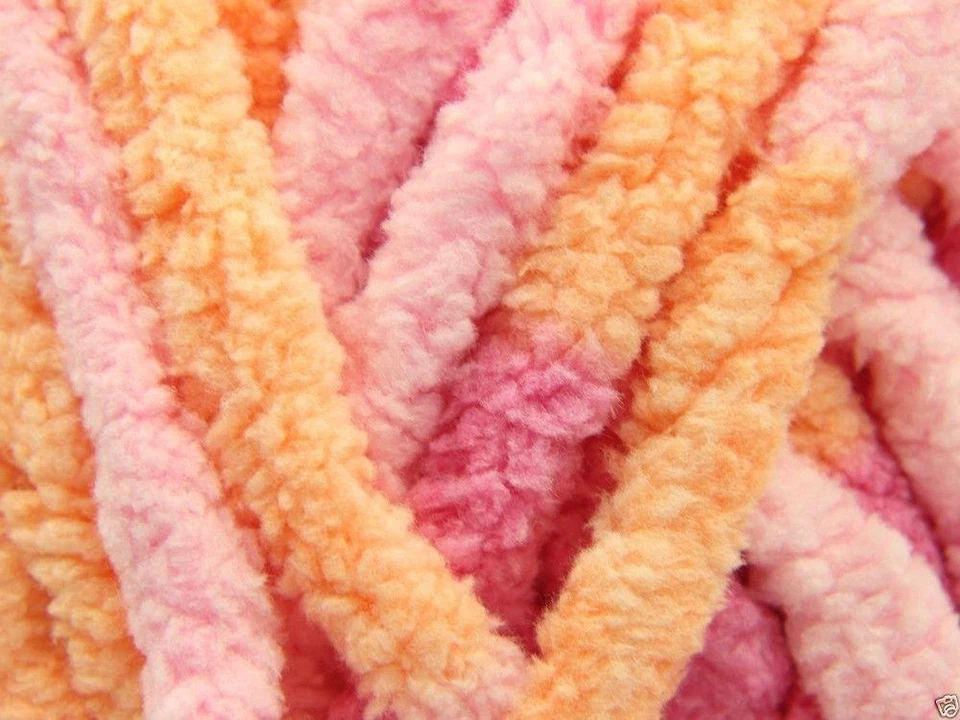 Bernat Couverture Bébé Super Épais Fil À Tricoter En Polyester 100g - 3510 Pêche - Photo 2/3