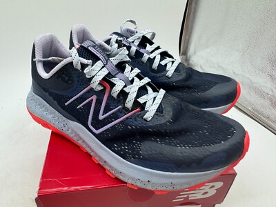 New Balance DynaSoft Nitrel V5 Trail Shoes Womens Dark Blue Running Sneaker - 10