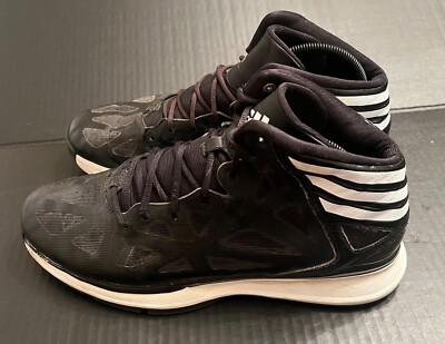 Adidas men crazy Shadow hi-Top Sneaker Basketball  Shoes Black Size 11