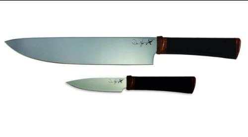 Ontario Knives Agilite Combo Knife Set 2570 14C28N Stainless Steel Amber Black - Foto 1 di 1