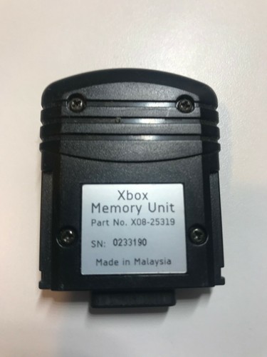 Microsoft Original Xbox S-Type Black With Memory Controller OEM Authentic *2* - Picture 2 of 3