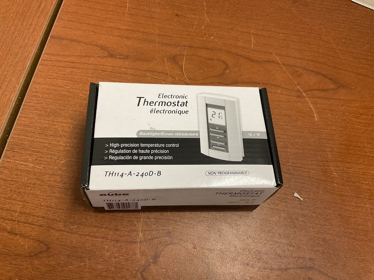 Manual Line Volt Thermostat TH401/U Line Volt Manual Thermostat - Nonprogrammable Household Th401/u Line Volt Manual Thermostat Model Manual Line Volt Thermostat TH401/U Line Volt Manual Thermostat - Nonprogrammable Household Th401/u Line Volt Manual Thermostat Model