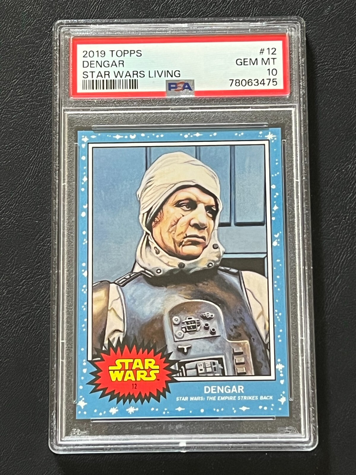 DENGAR 2019 Topps Star Wars Living Set #12 PSA 10 GEM MINT Empire Strikes Back