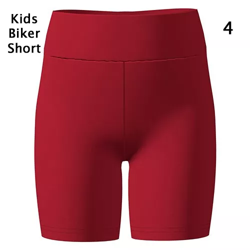 Red biker hotsell shorts kids