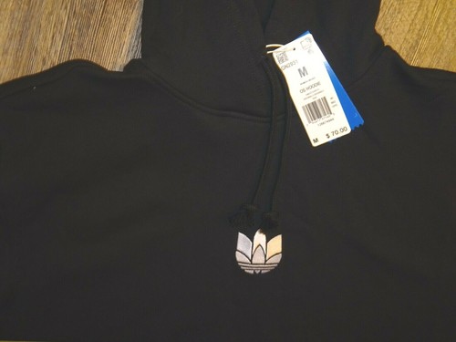 NWT women's ADIDAS ~ hoodie sweatshirt oversized loose fit ~ medium large XL - Picture 3 of 10