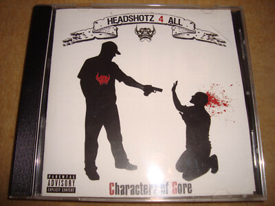 HEADSHOTZ 4 ALL - Characterz Of Gore (BLOODSPORT RECORDZ) MURDA RON DJ BOOGEYMAN