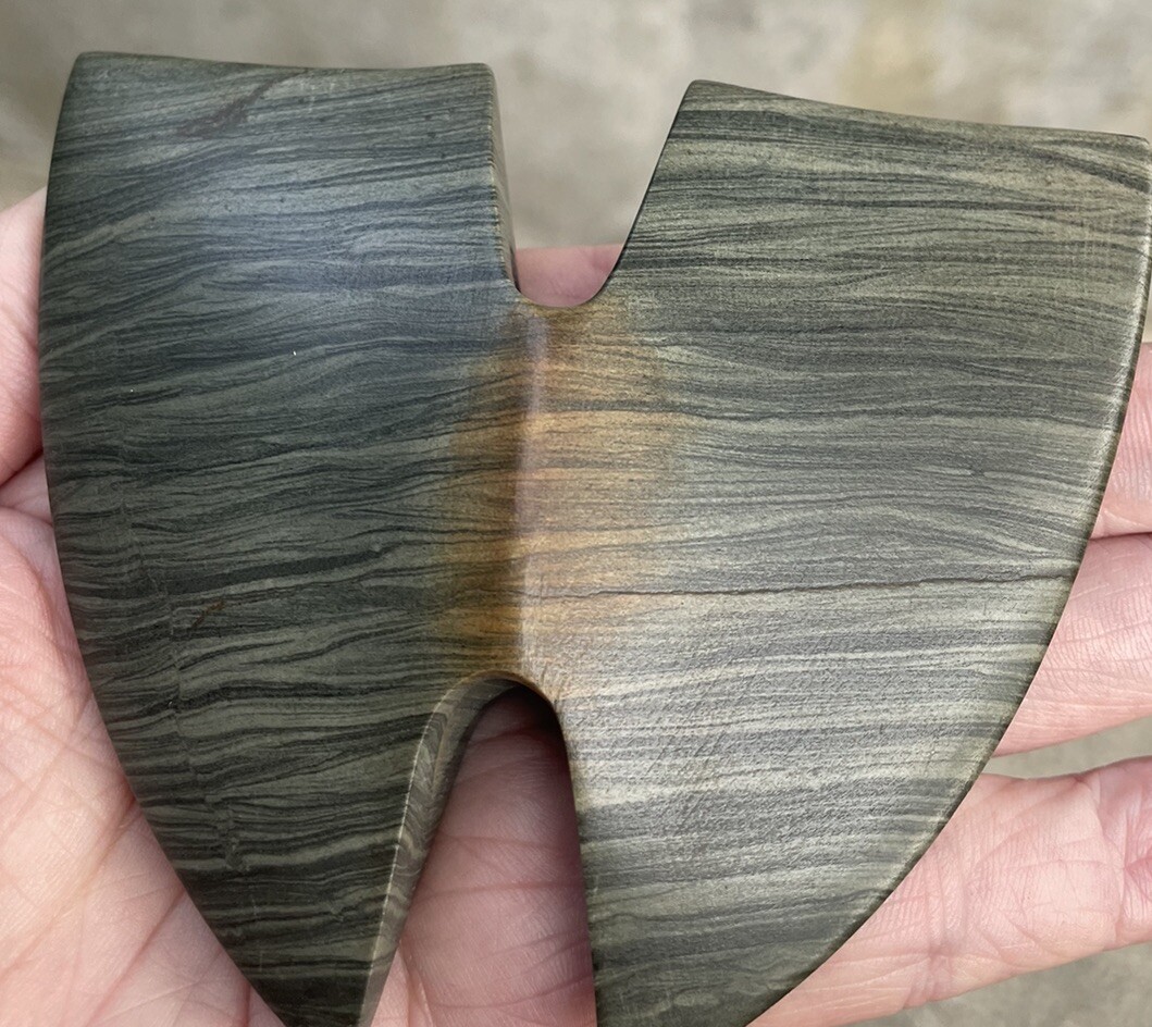 Banded Slate Butterfly Bannerstone Artifact eBay