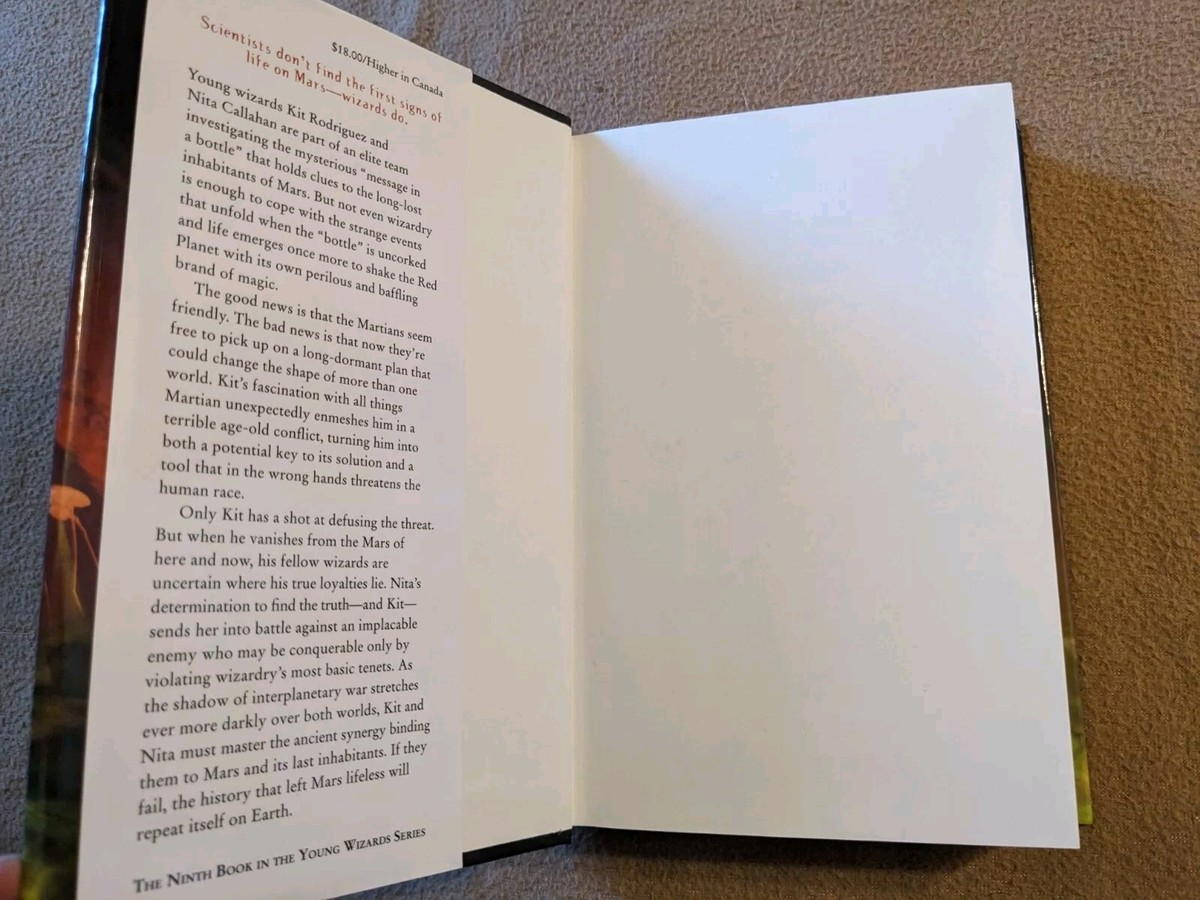 A Wizard of Mars, Diane Duane, SIGNED, 1st Edition/1st Printing