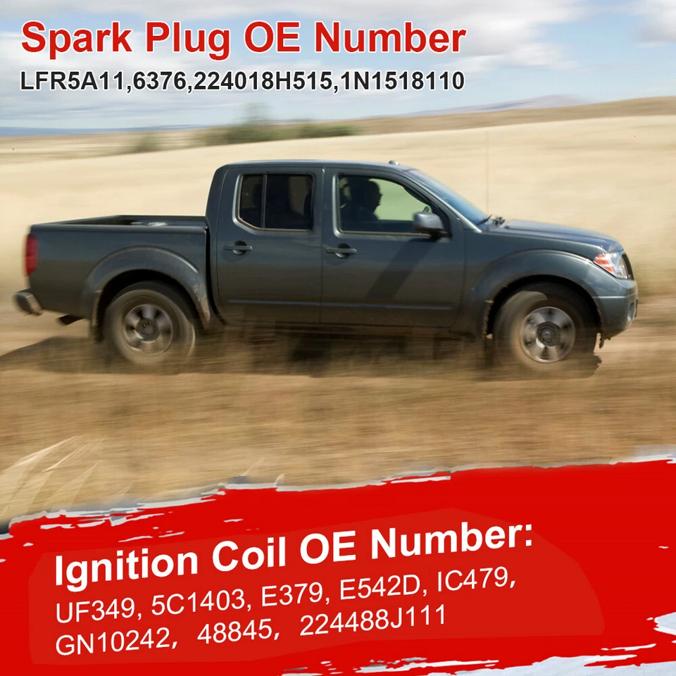 Катушка зажигания и иридиевая свеча зажигания для Infiniti M35 G35 I35 FX35 QX4 3,5 л упаковка 6 шт. - Изображение 3 из 4