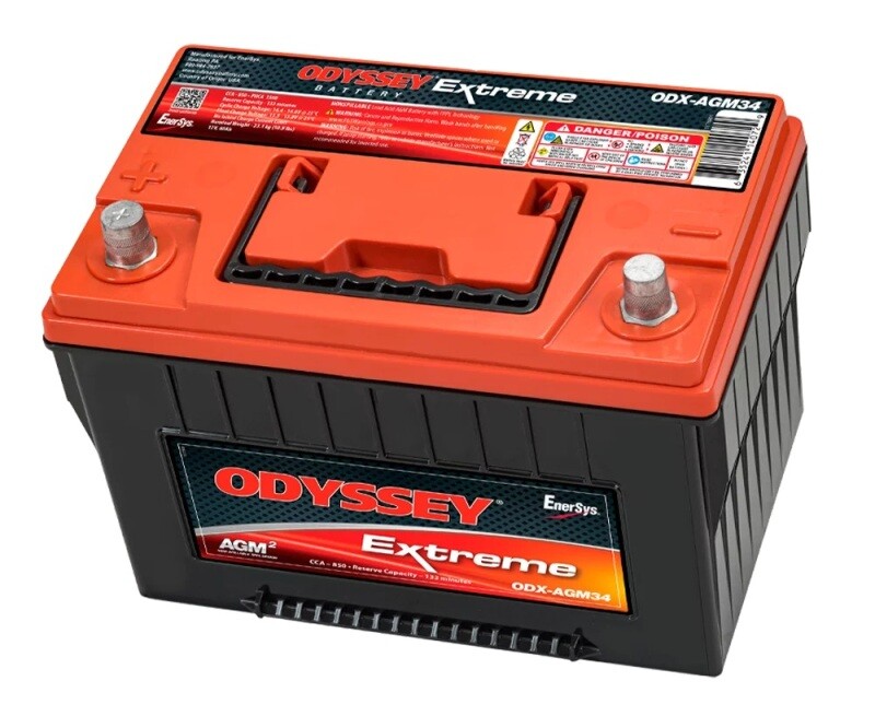 Odyssey Battery ODX-AGM34 Extreme AGM Battery for Trucks & Heavy Duty ...