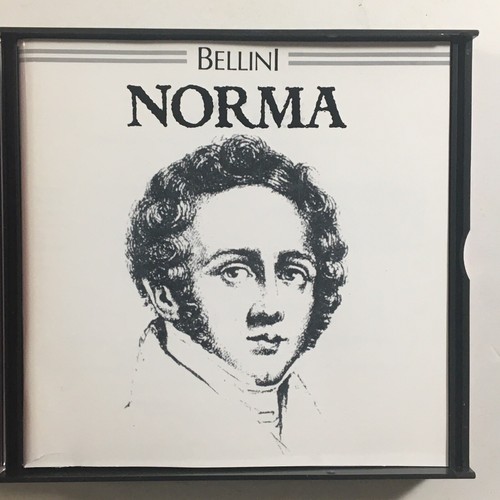 1989 BELLINI Norma SERAFIN CALLAS CORELLI LUDWIG ZACCARIA 3 CD Set EMI Angel - Picture 3 of 7