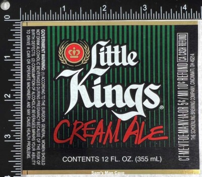 Little Kings Cream Ale Label - OHIO