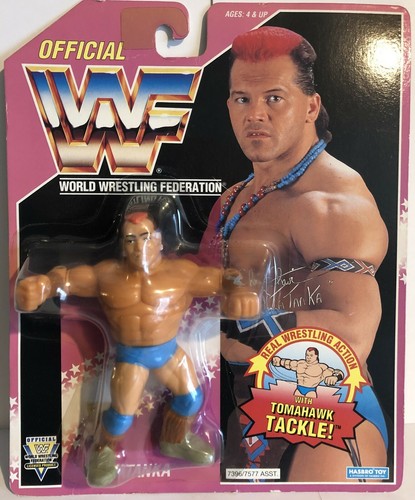 WWF Hasbro Series 9 - Tatanka - Wrestling figure c...