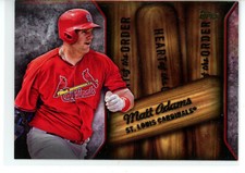 2015 Topps Heart of the Order #HOR15 Matt Adams (Cardinals)