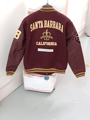 ジャケット・アウター Abercrombie&Fitch NWT ABERCROMBIE & FITCH A&F MEN'S Varsity Bomber Jacket