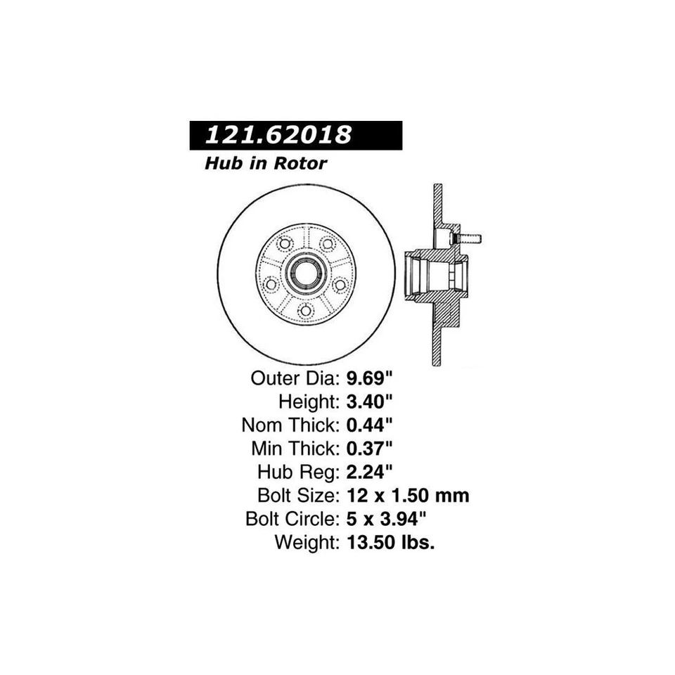 Juego de rotor de freno de disco delantero trasero para Pontiac Fiero 1984 1985 1986-1987 Foto 4 de 4