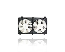 Dual Radiator Condenser Fan For 14-20 Lexus IS200T 2.0 Turbo W/Module 1671136240