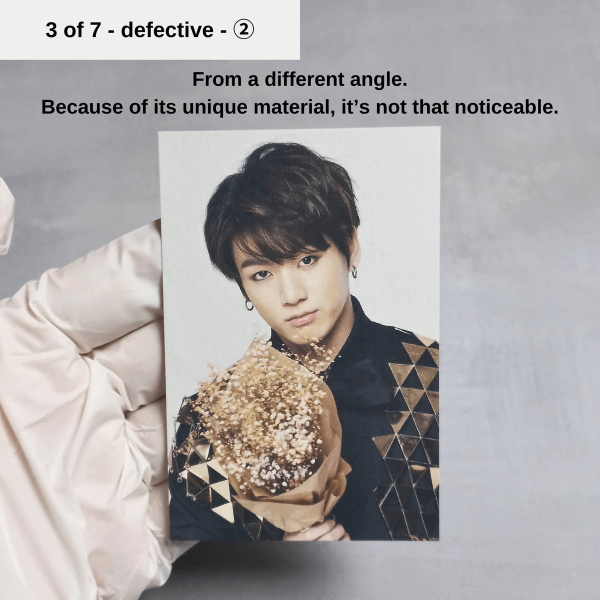 BTS 2016 HYYH On Stage Epilogue Concert Mini Photo Card - Jungkook