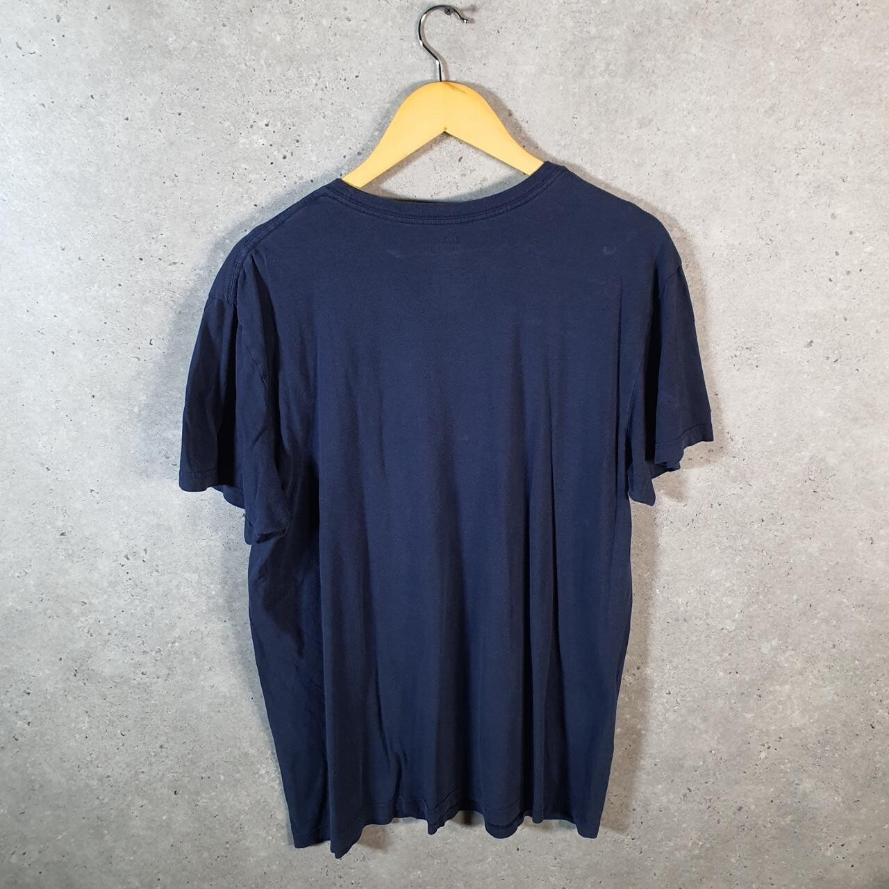 Polo Ralph Lauren vintage uomo grande blu ricamata pony vestibilità classica