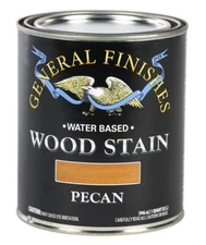 General Finishes Water Based Wood Stain 1 Quart Pecan