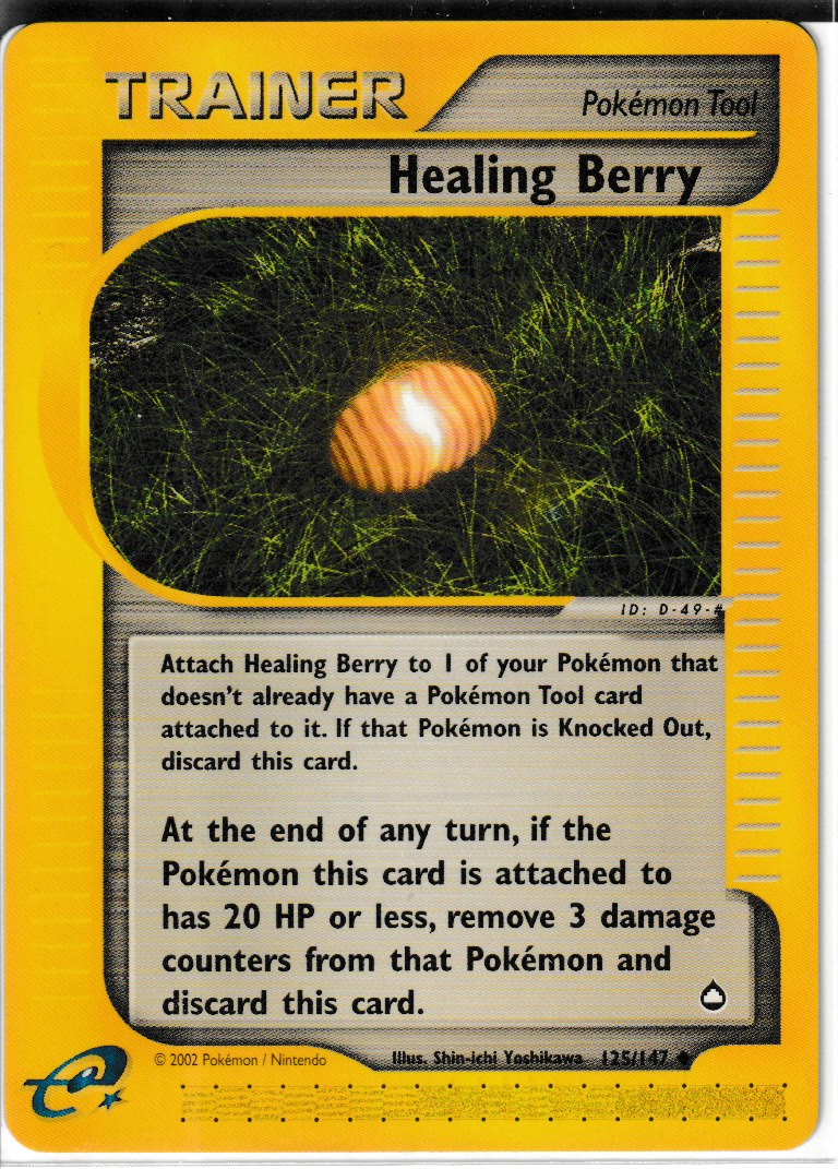 Pokemon TCG Aquapolis: Choose Your Card