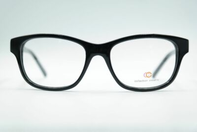 Collection Creativ 2212 52[]17 135 Black Oval Glasses Frame New