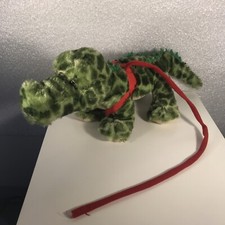 The Petting Zoo 19" Alligator Plush Stuffed Animal 1994 Green Gator Lizard Pet