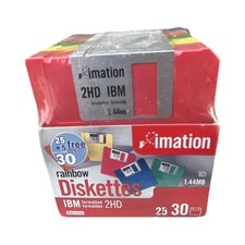 Imation Rainbow Diskettes 3.5 2HD IBM 1.44MB ...
