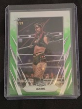 wwe chrome Jacy Jane Green Refractor 17/99