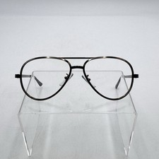 Cottet 3000 Vintage Pilot Eyeglass Frames Black Metal France 54-15-145 Men's Vtg