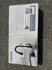 Moen Edwyn Matte Black Single Handle Deck-mount Pull-down Kitchen Faucet 87028BL