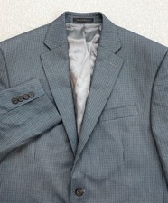 Lauren Ralph Lauren Blazer Mens 40R Houndstooth 2-Button Lined Sports Jacket