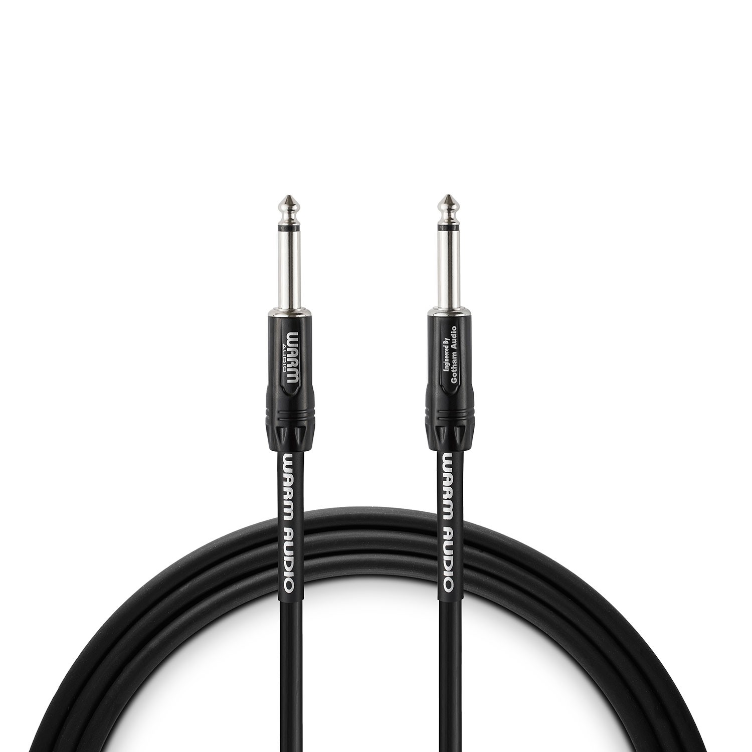 Warm Audio Pro Series Straight TS to Straight TS Instrument Cable - 5 Black 4490₽
