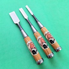 Japanese Chisels Oire Nomi Senkichi 24mm 15mm...