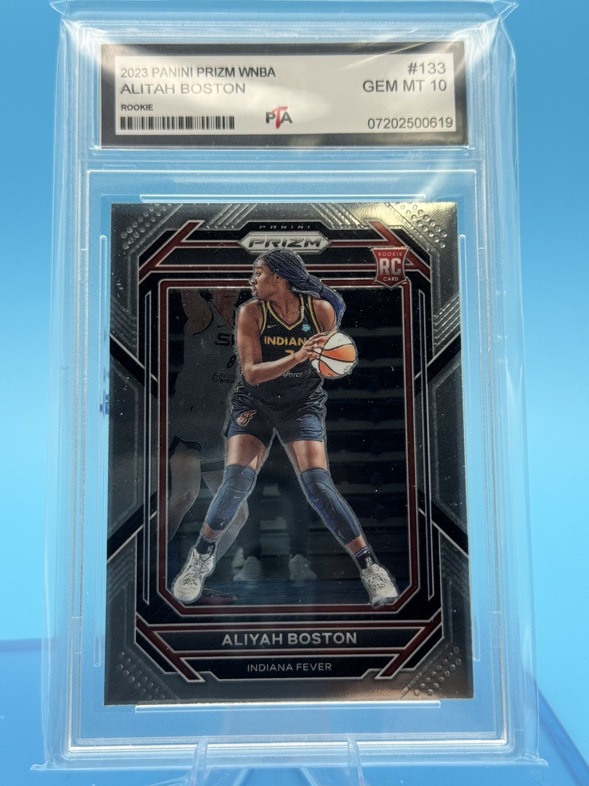 2023 Panini Prizm WNBA Aliyah Boston RC ROOKIE PSA 10 GEM MINT Indiana Fever