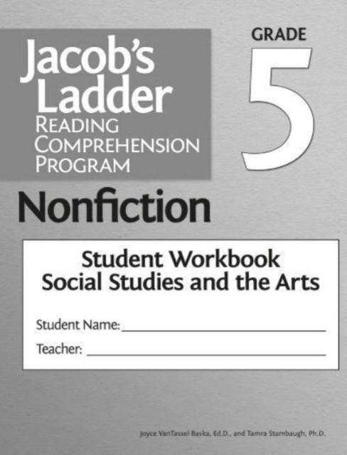 Jacob's Ladder Reading Comprehension Program by Joyce VanTassel-Baska