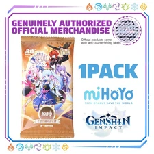 Official TCG Booster Box Vol. 1 Anime Game Card SHININGSOUL GENSHIN IMPACT Card
