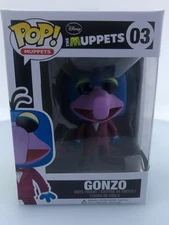 Funko POP! Muppets Gonzo #4 Vinyl Figure DAMAGED BOX SEE PICS