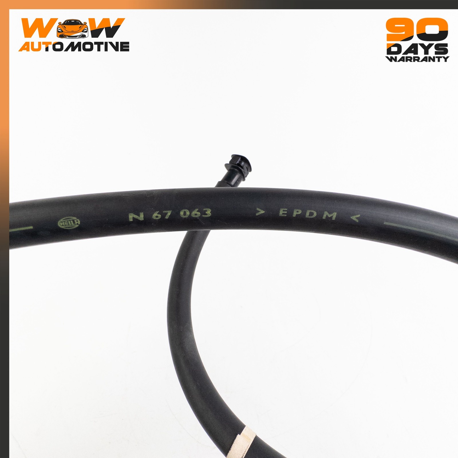 06-16 ASTON MARTIN V8 VANTAGE FRONT HEADLIGHT LAMP WASHER HOSE TUBE PIPE OEM