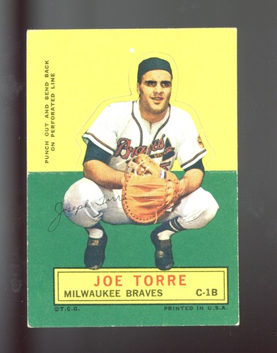 Joe Torre 1964 Topps Stand Up card