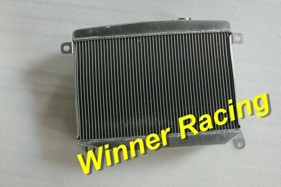 Radiador de aluminio FIT Alfa Romeo Spider y Junior Zagato 1968-1987 relleno lateral Foto 2 de 4