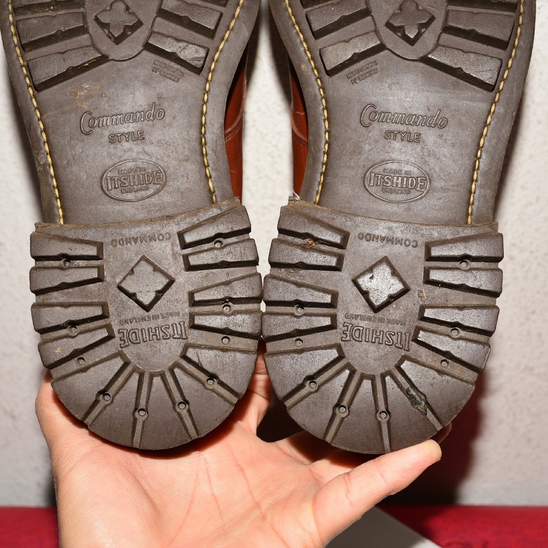 Alan Mcafee Derby Commando Sole England Men 8.5