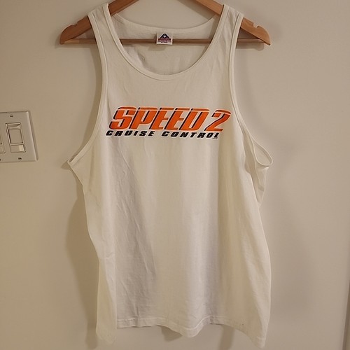 Speed 2 Cruise Control Tank Top Vintage Movie Promo Mens Sz XL