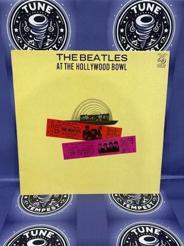 The Beatles/ At The hollywood bowl vinyl/ 1987 UK/ Vinyl LP Reissue/ VG+