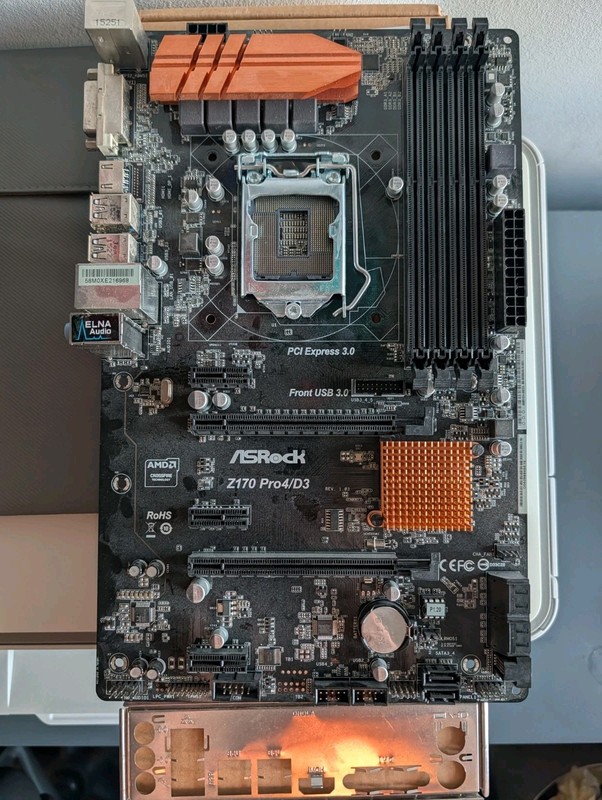 ASUS Z170 Pro4/D3 ATX DDR3 Motherboard LGA1151