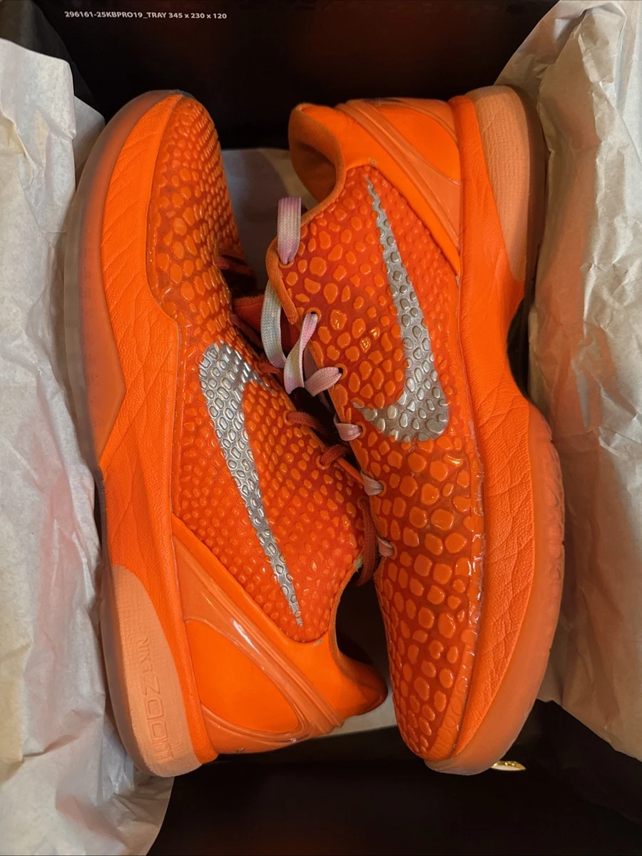 Las mejores ofertas en Nike Zoom Kobe 6 Protro Total Orange | eBay