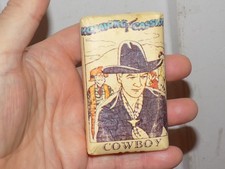 Vintage 1954 Hopalong Cassidy Cowboy Soap still in the wrapper