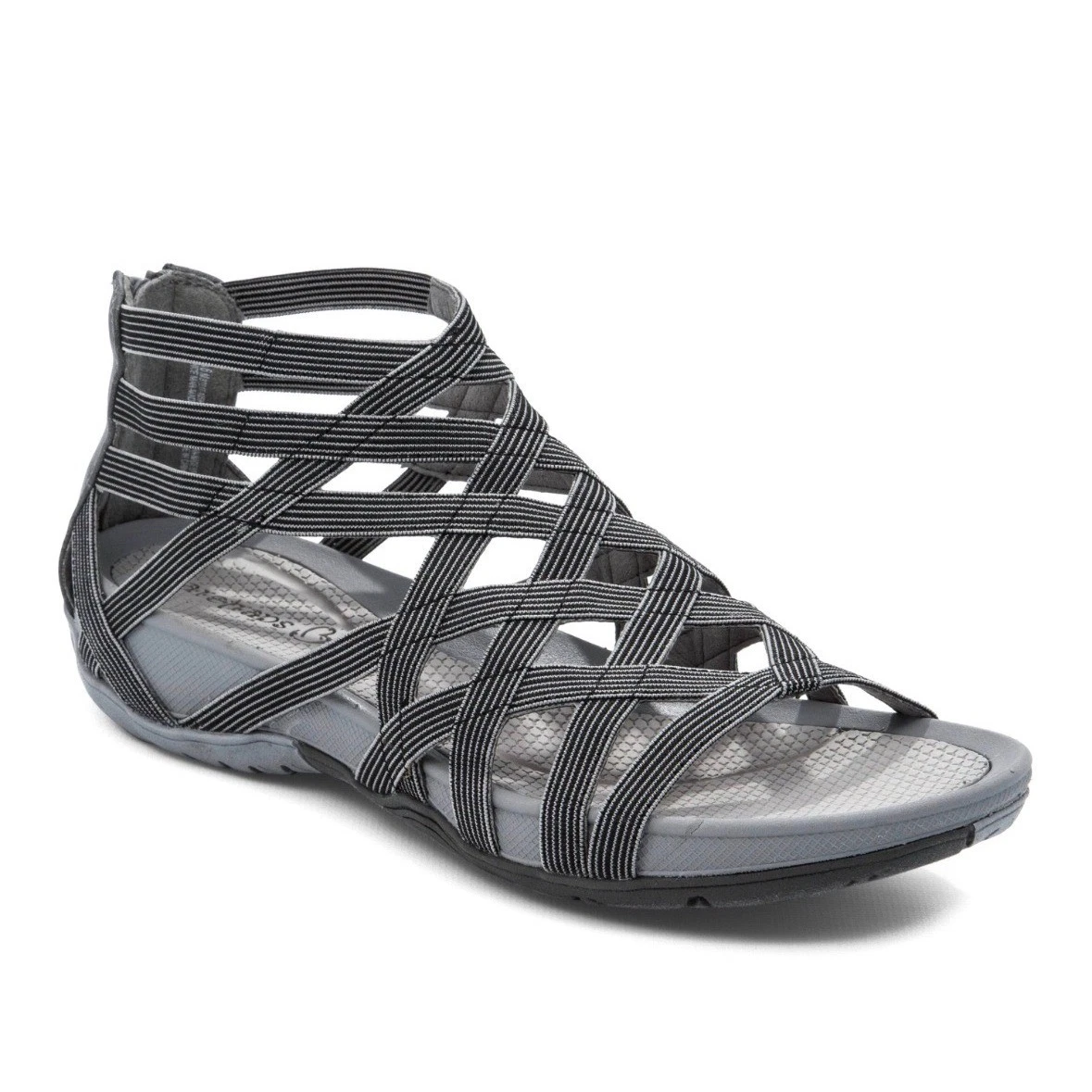Sandali Sportivi Donna Baretraps Naveen – Grigi, Taglia 9, Con Supporto Plantare Imbottito